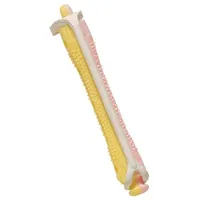 Comair Kaltwellwickler 9.5 cm 8 mm gelb/rosa 12 St.