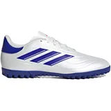 Adidas Unisex COPA Pure II Club Football Boots Turf Fußballschuhe, Footwear White/Lucid Blue/SOLAR RED, 44 2/3 EU