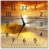 Bilder-Manufaktur BM wahlweise Funkwanduhr ODER Quarzwanduhr Funkwanduhren Funkuhr Wanduhr Funk ODER Quarz kein Ticken lautlos geräuschlos leise modern ohne Tickgeräusche MF10-9273-funk