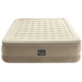 Intex Ultra Plush Queensize Luftbett - Beige - One Size