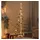 vidaXL Weihnachtsbaum Holz zum Schmücken Braun 180 cm