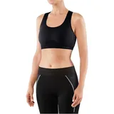 Falke Madison Low Support Sport-BH Damen black S