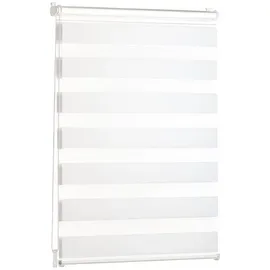 Blumtal Doppelrollo 90 x 155 cm weiß