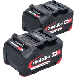 Metabo Akku Set 18 V 4,0 Ah 2 Stück