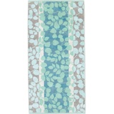 CAWÖ Noblesse Harmony Floral Duschtuch 80 x 160 cm jade