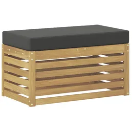 vidaXL Hocker Bank 80 x 43 x 45 cm Weiß