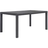 vidaXL Gartentisch 150 x 90 x 72 cm braun