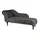 Casa Padrino Chesterfield Couch 2-Sitzer Dunkelgrau/Braun