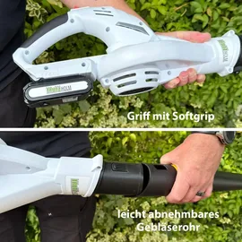Trutzholm Akku-Laubbläser 20V inkl. 2 x 2,0 Ah + Ladegerät