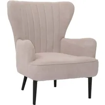 MCW Lounge-Sessel MCW-K37 Cord 290g/m2 75 x 75 x 75 cm Beige