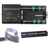 Automatische Dunkelkammer-Filmentwicklungsmaschine, automatischer Entwicklungstank-Rollenrollständer mit 1–30-Minuten-Timer und 4 voreingestellten Programmen, Filmkamera-Zubehör