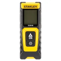 Stanley STHT77100-0, Laser-Distanzmessgerät, Schwarz, Gelb, Digital, LCD, IP40,