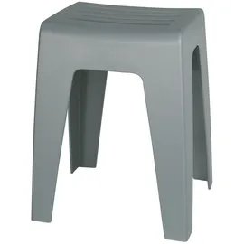 Wenko Badhocker Kumba grau 38x47x32 cm