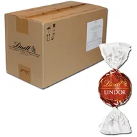 (44,15€/1kg) Lindt Lindor Kugel Nuss 3kg, Schokolade, Praline