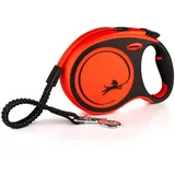flexi Xtreme Gurt Rollleine, L, 8m (XT30T8.251.OR)