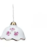 Kahlert Licht 0105656 Hängelampe für Puppenstube, weiß, Zwiebelmuster