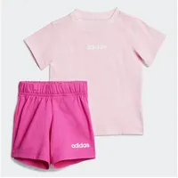 Adidas - Kid's Linear Logo T-Set 160 - Jogginganzug