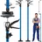 Tectake Deckenstütze Metall 115-290 cm blau