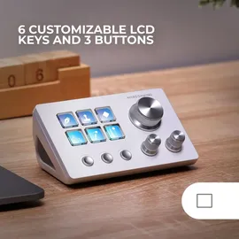 Mars Gaming MSD-Two Control Deck Weiß Windows / MacOS