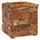 vidaXL Hocker Massivholz 40 x 45 x 40 cm Braun
