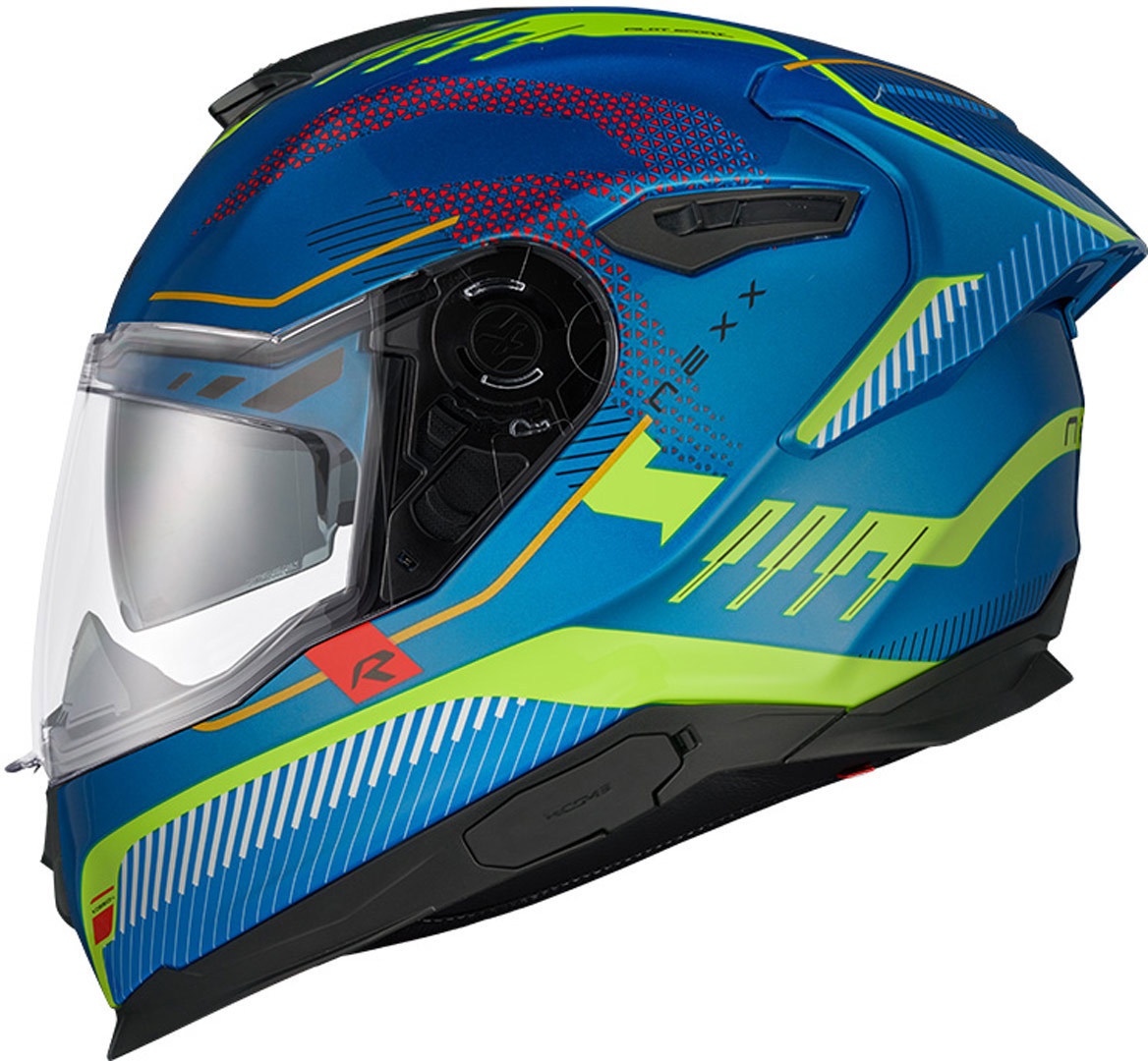 Nexx Y.100R Baron Helm, blauw, XL Voorman