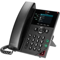 Poly VVX 250 4-Line IP Phone, PoE 89B62AA#AC3, 2200-48820-025