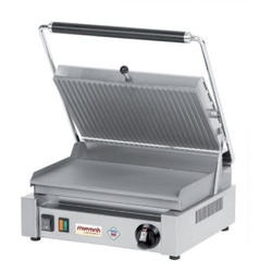 Elektrischer Grill mit glatten Rippen GRML