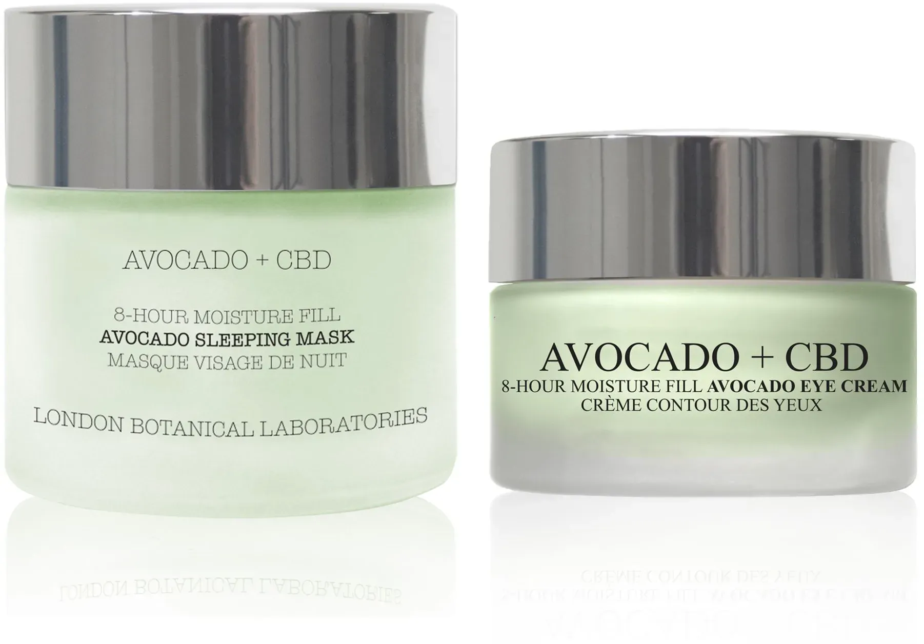 London botanical loboratories Avocado + CBD Gesichtspflege Set 15 ml Unisex