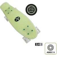 Muuwmi Lights Skateboard Fun GLOW, mit Leuchtrollen und Glow-Effekt
