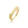 Elli Ring 925 Silber Pinky Ring, Siegelring in gold, | Gr.: 48