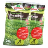 Höfer Chemie 2x 20 kg VERDURMAX® Rasendünger Frühling / Sommer