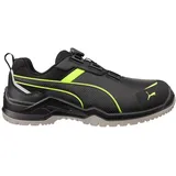 Puma Safety Puma Sicherheitshalbschuh Krypton Green Disc Low S3S ESD FO SR 644320 Gr. 42 schwarz/grün