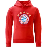 FC Bayern München Hoodie Essential | Kapuzenpullover | rot