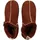 SHEPHERD Pantoffeln Braun/Rot 50