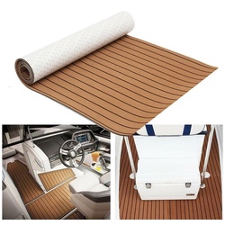 Insma Antirutschmatte 240×90 cm, 5 mm, EVA Schaum Bootsboden Selbstklebend Bodenmatte für Yacht Boot