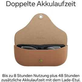Meta Ray-Ban Meta Wayfarer Groß (Gen 2) – Schwarz glänzend, Gläser: Grün AI Glasses