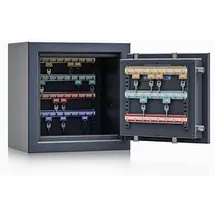 ISS safe4key Schlüsseltresor grau mit 64 Haken Elektronikschloss