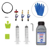 Bleedkit Entlüftungskit Ultimate DOT Transparent mit Bremsflüssigkeit