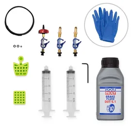 Bleedkit Entlüftungskit Ultimate DOT Transparent mit Bremsflüssigkeit