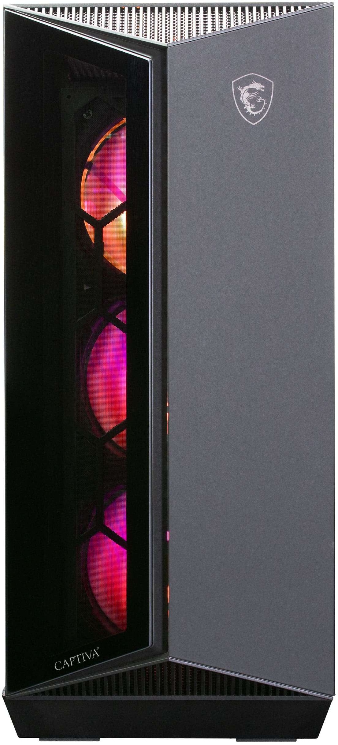 CAPTIVA Gaming-PC "Advanced Gaming R78-834" Computer Gr. ohne Betriebssystem, 16 GB RAM 1000 GB SSD, schwarz