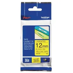 Brother P-touch Beschriftungsband Authentisch TZe-631 TZe-631 Selbsthaftend Schwarz auf Gelb 12 mm x 8 m