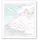 OM System Olympus Thread Sashiko Stickpackung Hana Fukin Hokusai Katsushika Serie Fine Breezy Day Stoff bedruckt