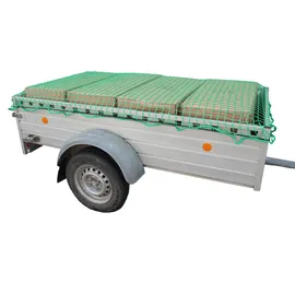 HP Autozubehör 25168 Anhängernetz (L x B) 3.5 m x 2.5 m Mit Gummispannband