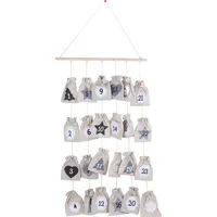 Trendline Deko Adventskalender Holz 61 x 8 x 38
