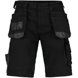 DASSY DASSY® Bionic Multitaschen-Short | schwarz/anthrazitgrau