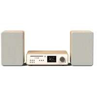 Pure Classic Stereo Cotton White/Oak EU/UK