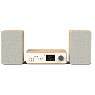Pure Classic Stereo Cotton White/Oak EU/UK