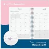 Baier & Schneider Schülerkalender Style 2026/2027 Pretty Pink A5