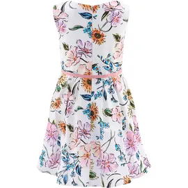 happy girls Sommerkleid HAPPY GIRLS "Mädchenkleid", Mädchen, Gr. 116, EURO-Größen, beige (ecru), Stoff, 100% Baumwolle, normal, Kleider Sommerkleid