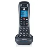 Motorola CD4001 DECT-Telefon Anrufer-Identifikation Schwarz - Schwarz